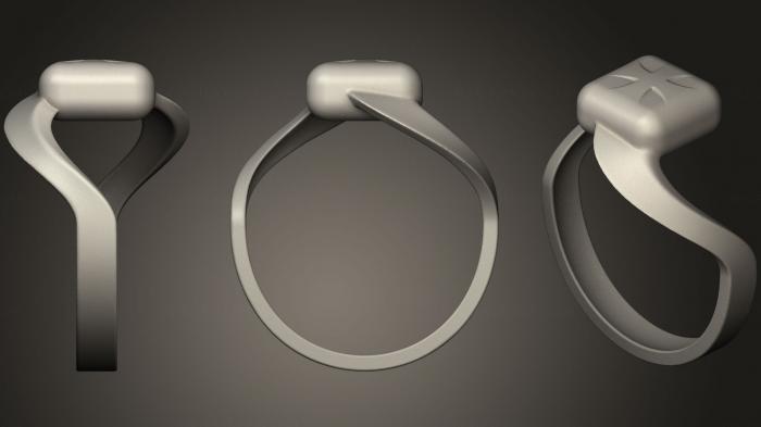 Jewelry rings (JVLRP_0328) 3D model for CNC machine